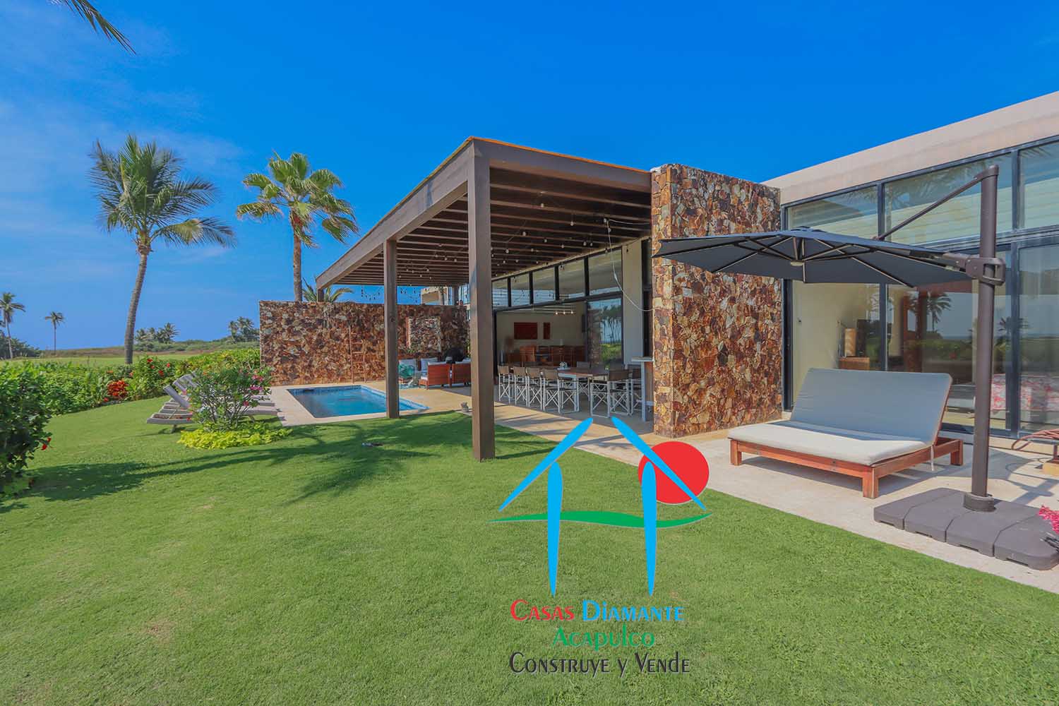 Delta 6 - Terraza, jardín y alberca 3